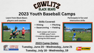 Join the Black Bears in 2024! – Cowlitz Black Bears